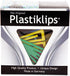 Baumgartens LP0300 Plastiklips Paper Clips, Medium, Assorted Colors, 500/Box