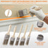 38PCS 2 4 Pole,4" 9" Set Paint Roller Kit with to FT Extension Paint Rollers,Paint Brush Extender,Paint Brushes