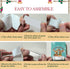 Laverteach Set 8 Christmas Money Holder Cards of for Cash Gift,Christmas Cards Money Holder Ornaments with Cover