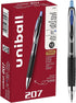 Signo Gel 207 Roller Ball Retractable Gel Pen, Blue Ink, 0.7MM, Dozen