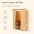 Foranda 200 Pack 7x311 Inches Small Paper Bread Bags for Homemade Bread, Resealable Tin Tie Tab Bakery Bags with Window