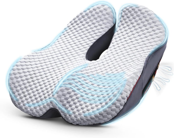 KWYBOW Seat Cushion for Tailbone Pain Relief X-Large,Ergonomic Office Chair Cushions for Butt