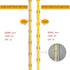 5V 8mm 4000K,320LEDs/M,8W/M,CRI90,3.28FT/ 1M,Electroplated IP20,Flexible Width USB COB LED Strip Lights,Natural White