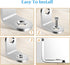 HDTXZYGOOD 20pcs 30mmx30mm 90 40pcs (1.18 1.18 inch) MONKIPAER L Brackets Corner Brace, Heavy Duty Small Brackets