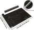 CRE8TIVE Black Marble Contact Paper for Countertops, Waterproof Peel and Stick Wallpaper 12"x80" for Cabinets