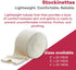 4 25 (1 Dealmed Cotton Stockinette, x yds, Tubular Bandage Sleeve, Comfort Breathable Dressing for Skin Protection
