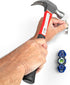 Vaughan Magnetic Stud Finder Leveler - Locate Screws, Nails, Metal Studs with Magnet, Blue - 050044