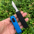 10PCS #23 Caressolove Auto Retractable Utility Knife, Safety Black Automatic Box Cutter, Scalpel Pocket Knife, Push