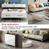 4 Inches, Set 4, GOSCHE Gold Furniture Legs Metal Sofa Legs of Modern Style Replacement Couch Legs for Dresser Chair