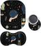 Cute Small Mouse Pad + Wrist Rest Support Set, Ergonomic Memory Foam for Laptop, Office, Home, Gaming (Gothic Ouija)