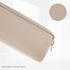 Big Capacity Pencil Case, Pure Color Pen Pouch with Zipper for Adult Officers, Stationary Storage Bag (Khaki)