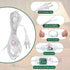 PATIKIL 12 3 Set Feet Lamp Cord with Plug, UL List Lamp Power Cord with Full Range Rotary Lamp Switch Stripped Ends