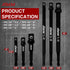 AMM 6-Piece Impact Grade Socket Adapter Set, 3-Inch & 6-Inch Power Drill Socket Driver Adaptor, 1/4", 3/8", 1/2" Hex Shank Adapt Your Power Drill To High Torque Impact Wrench by AMM