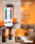 24Pack 400+Hour 2/4/6/8H Homemory Remote Control Flameless Candles, Timer Led Votive Candles, Battery Operated Tea