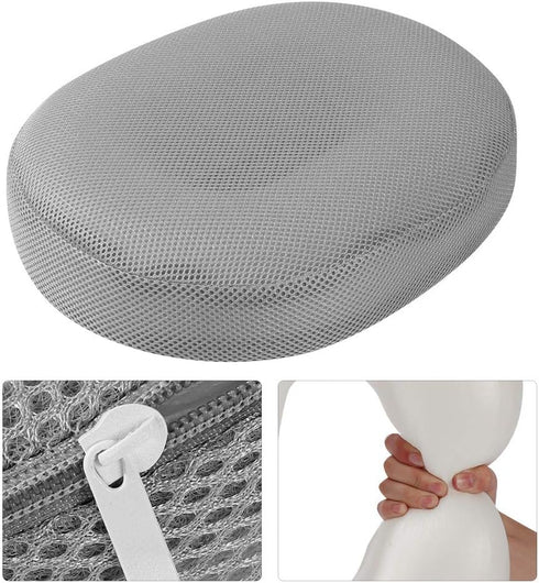 Wytino Tailbone Cushion Pillow, Memory Foam Car Cushion for Office Chair, O-Shape Chair Pillow for Back Sciatica Pain