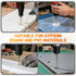 50PCS 5/32 Inch Set Drywall Router Bits Cutting & Cutout Tool with Spiral Guide | Includes Brocas para Drywall, Drywall