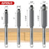 4PCS Set, 1/4 Inch YG6X 24000RPM 1/4" 5/16" 3/8" 1/2" Flush Trim Router Bit Shank Alloy Top Bearing, High Speed