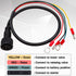 4 12V F-G018-4W Taiss Wire Dump Trailer Remote Control Switch DC - Industrial Pushbutton Up Down Controller for Truck