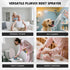 SassyAstra 2Pack Handheld Toilet Bidet Sprayer Adjustable Water Pressure, with Hose, Feminine & Pet Wash Kit, Bathroom