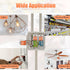 60Pcs Lever Nuts Wire Connectors, 2 3 5 Port Compact Splicing Electrical Wire Connector Assortment Kit for 28-12 AWG