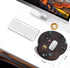LuckyCow Cute Cartoon Small Black Coal Ball Mouse Pad with Wrist Support, Ergonomic Wrist Rest Table Decoration Simple
