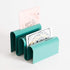 U Brands Metal Desk Organization Kit - Arc Collection with Cup, Tape Dispenser, Letter Sorter (Green)
