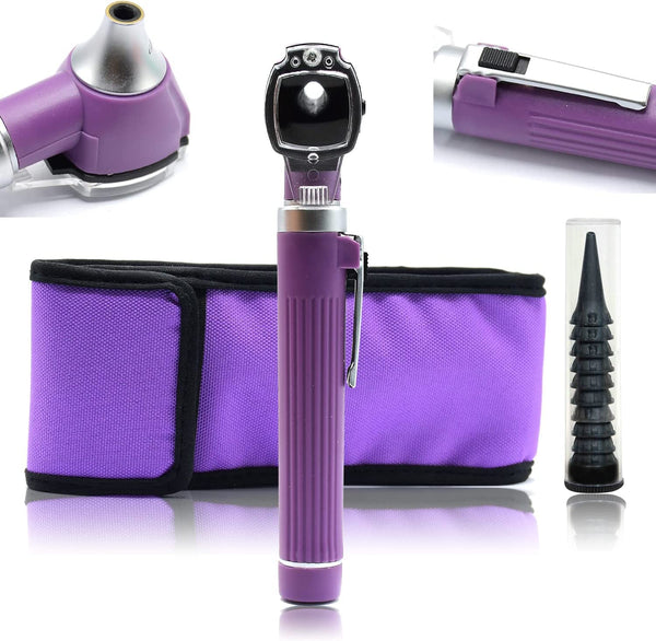 Otoscope - Portable Ear Light and Exam Kit for Home and Professional