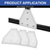 12pcs 3030 Brackets T Plate Connector Joint Plate, T Slot Hardware V Slot Accessories for 3030 Aluminum Extrusion