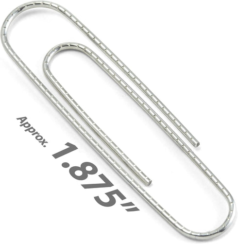 Officemate Giant Non-Skid Paper Clip, 1,000 Clips (10 Boxes of 100 Each) (99915) by Officemate OIC