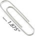 Officemate Giant Non-Skid Paper Clip, 1,000 Clips (10 Boxes of 100 Each) (99915) by Officemate OIC