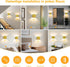 HEIKESZ 4000mAh, Remote,3 Rechargeable Wireless Wall Light, Motion Sensor Indoor Lights, Battery Powered LED Up Down