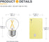 12 Volt Low Voltage LED Light Bulbs - Soft Warm 2700K 2W (Only for 12V DC/AC)- 25W Equivalent E26 Edison Base Small Globe Bulb for RV, Landscape Lights - 3 Pack by TOKCON