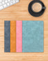 Portable Small White Board, Dry Erase Board, Reusable 9.5 * 6.6in Notebook Memo for Office Home Supplies Desk