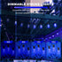 26Ft ST38 12+1 ST38 Bulbs, LAMPHOME Outdoor String Lights, Blue Patio Lights with Edison LED Shatterproof String Lights