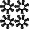 DOITOOL 50pcs Plastic Hole Plugs and Chair Leg End Caps, Round Head