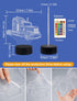 3D 16 GIFTOHOLIC Truck Bedside Lamp, Lorry Illusion Hologram Night Light Colors Changing with Remote Control Kids