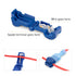 Nilight - 50031R 240 Pcs/120 Pairs Splice Wire Terminals T-Tap Self-Stripping Kit with Quick Disconnects
