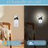 SKYDAWNY Bear Pine Tree Night Light,Plug Into Wall Decor Nightlights for Bedroom,Bathroom,Hallway,Stairway,Kitchen
