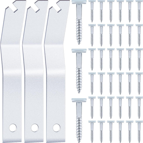 Lanties 103 Pcs T-Screw Wrench Set Include 100 T-Head Screw and 3 Security
