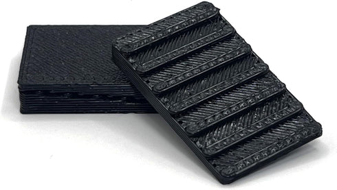 Generic Value Wedge Interlocking Table Shims Heavy-Duty ABS, High-Weight Support Level Furniture, Appliances