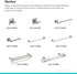 Kraus Ventus Bathroom Robe and Towel Hook - Brushed Nickel Finish, KEA-17701BN