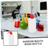2 Luxshiny pcs Graduated Narrow Mouth Wash Bottle Plastic Laboratory Washing Bottle for Science and Experiments
