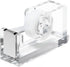OfficeGoods Modern Acrylic Tape Dispenser - Non-Slip Rubber Holder, Perfect for Home, School or Office Desk, Holds Tape