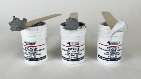 MG Chemicals 8327GL3-25ML Non-Silicone Thermal Gel, 67g, 3 W/(m·K), 1-Part Jar