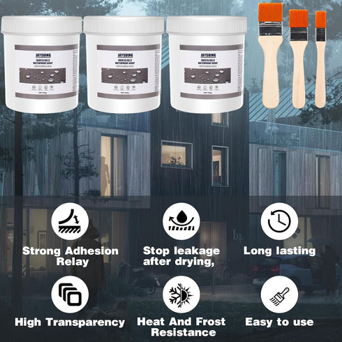 Navona 32 Oz (900g) Jaysuing Invisible Waterproof Agent, Transparent Waterproof Coating