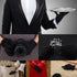 5 Pairs Archival Photo Gloves - Black Medium Work Gloves for Handling Art and Photography