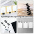 Yexiya 1000 Pcs Binder Clips Bulk, Assorted Sizes Black Paper Clips for School Teachers and Office Supplies