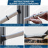 Jammer 1 Pack Rerishom Door Security Bar, Door Stoppers Security bar,Heavy Duty Door Lock Security Door Door Stopper