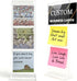 DBYANAN 2PCS Removable Monitor Memo Board Sticky Note Holder for Computer Screen Clear