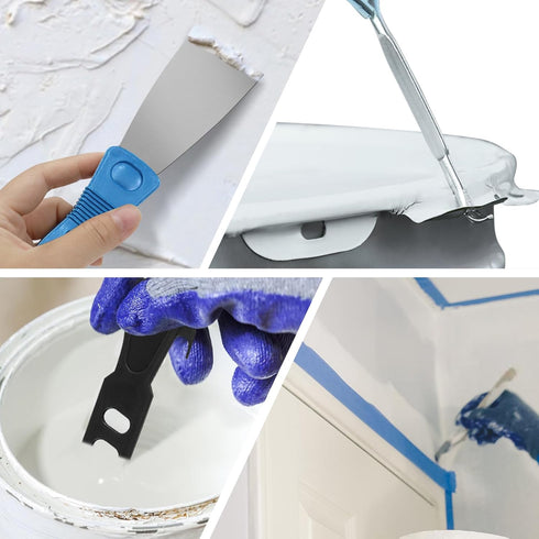 31 2 4 Ft,9"4"Paint Set PCS Paint Roller Kit with Extension Pole to Rollers Covers Frame Tray Painters Tape